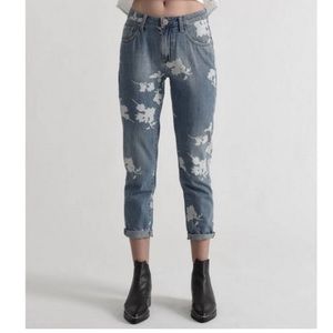 One X One Teaspoon Jeans Size 29 Awes Baggies Floral jeans art to wear